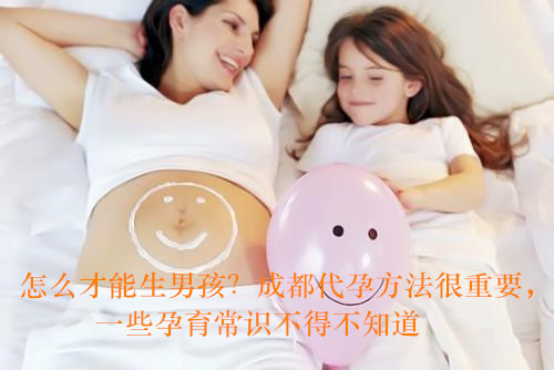 怎么才能生男孩?广州代妈方法很重要,一些孕育常识不得不知道