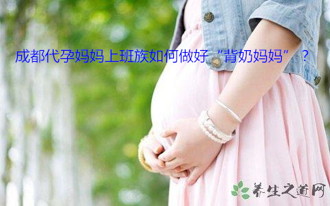 广州代妈上班族如何做好“背奶代妈”?